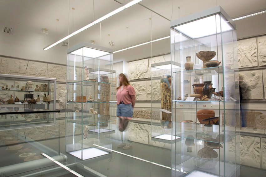 Archäologische Sammlung Ansicht Originalsammlung HSI 2022 