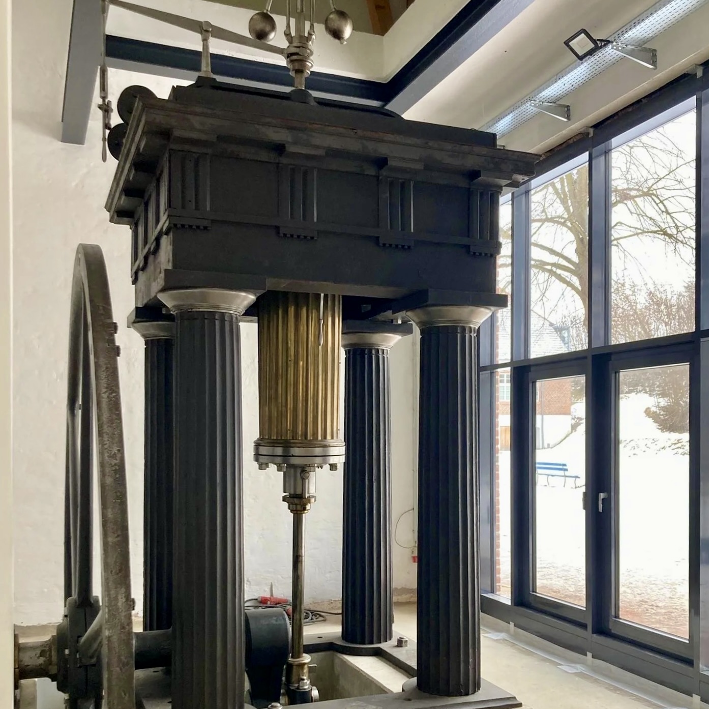 Albanische Dampfmaschine Burgmuseum